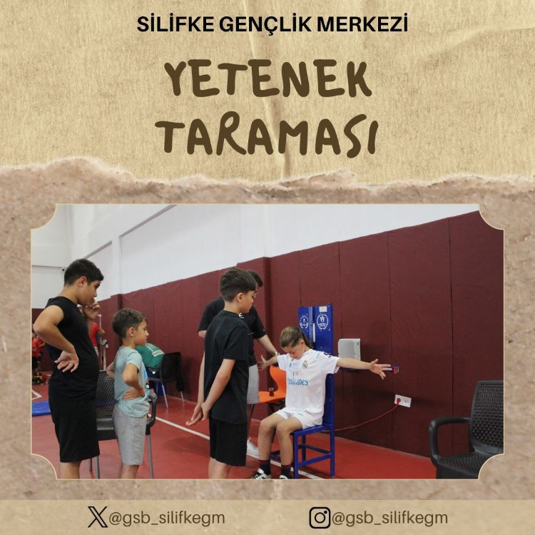 Silifkede rencilere yetenek taramas