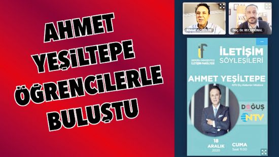 Ahmet Yeiltepe rencilerle bulutu