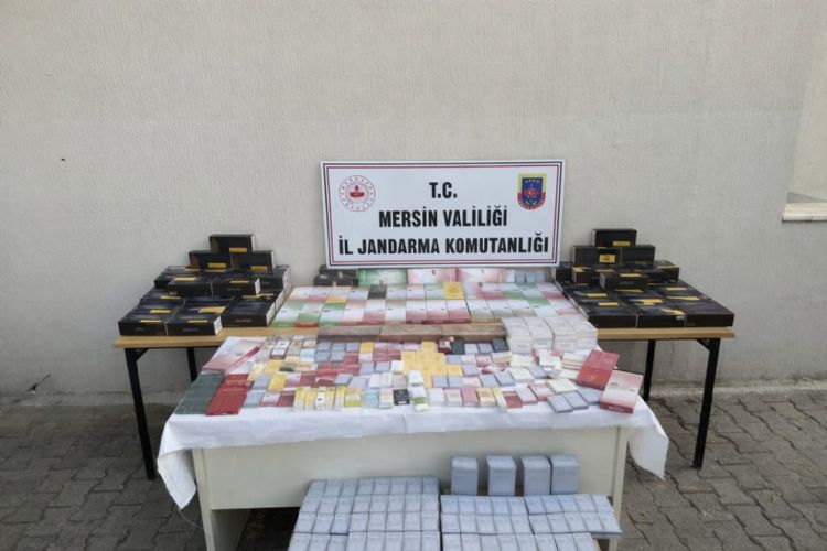 Bozyaz��da ka�ak makaron operasyonu