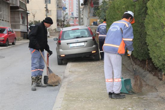 Toroslar Belediyesi, temizlik almalarnda hz kesmiyor