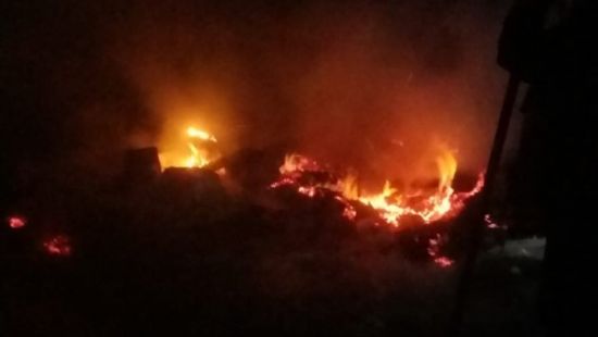 Tarsus’ta yanan �ad�rda maddi hasar olu�tu