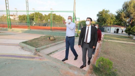 Mezitli�ye yeni spor tesisleri kazand�r�lacak