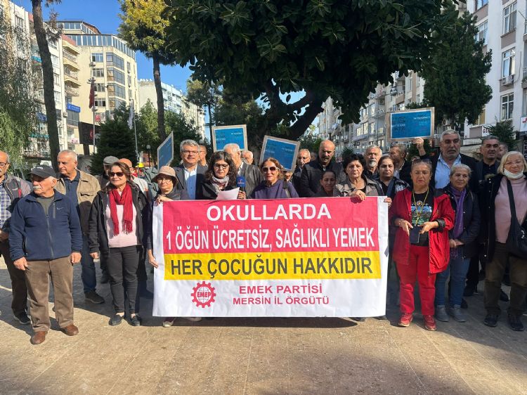 Mersin�den Bakanl��a okullarda 1 ���n �cretsiz yemek �a�r�s�