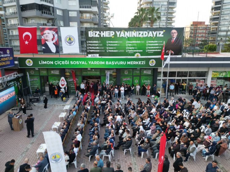 Erdemli�de sosyal yard�m merkezi a��ld�