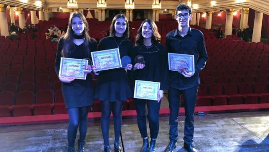Konservatuvar öğrencileri Batum’dan 4 ödülle döndü
