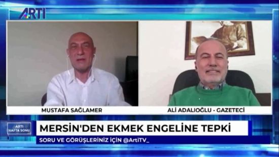 Ali Adalıoğlu, Artı Hafta Sonu programına konuk oldu
