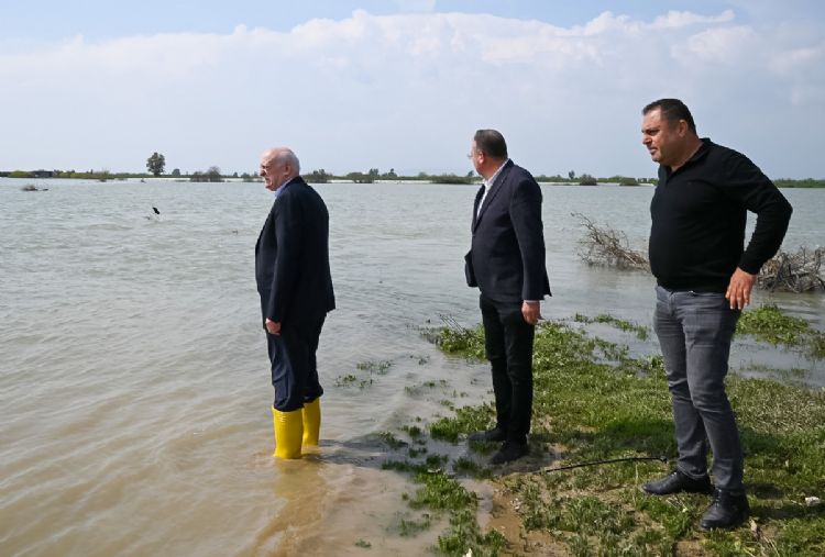 Seyhan�da su seviyesi y�kseldi