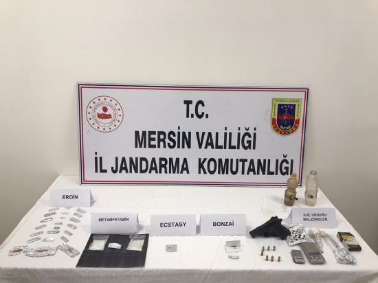 Mersin’de uyuturucu operasyonu