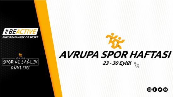 Avrupa Spor Haftas Mersin’de kutlanacak