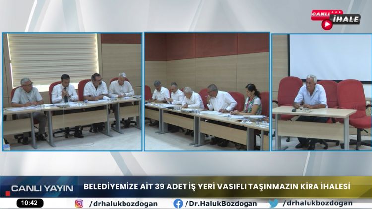 Canl yaynda arsa ihalesi