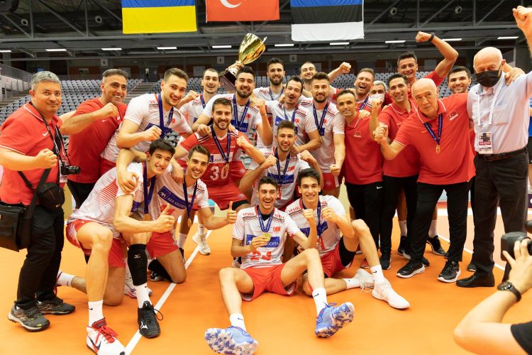 A Milli Erkek Voleybol Takm, Avrupa Altn Ligi ampiyonu