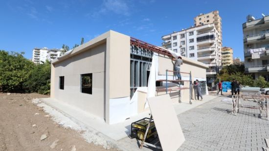 Mezitli Belediyesi Bas�n Evi bu ay sonu tamamlan�yor