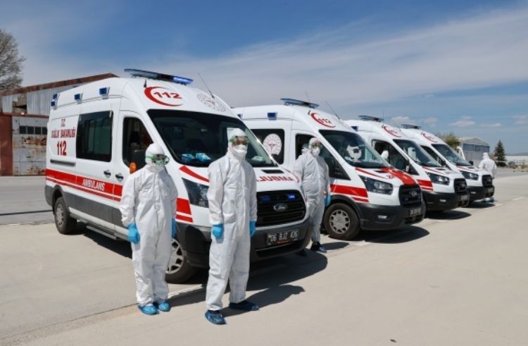 Mersinde 30 bin kiiye 1 ambulans dyor