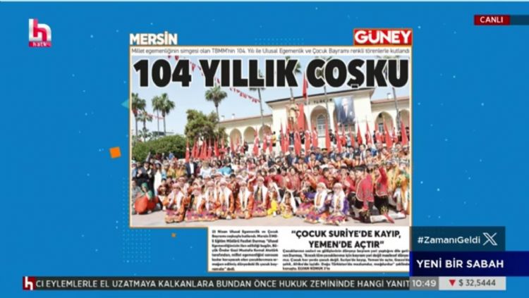 Gazetemiz Halk TV’de