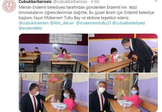 Bakan Tollu’ya teekkr mektuplar gelmeye devam ediyor