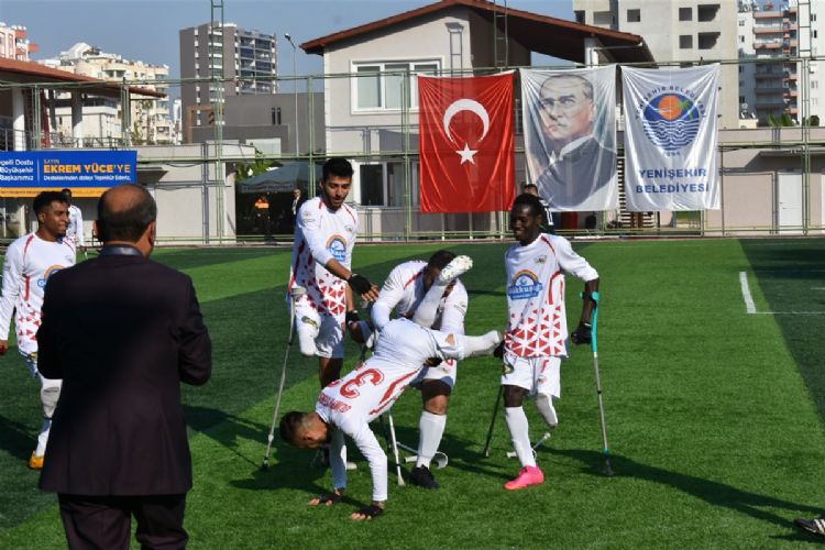 Mersin Amputeden 2 goll galibiyet