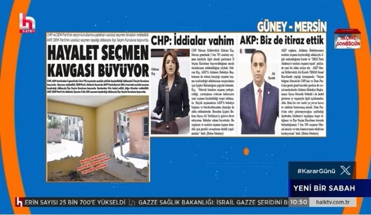 Gazetemiz Halk TV’de