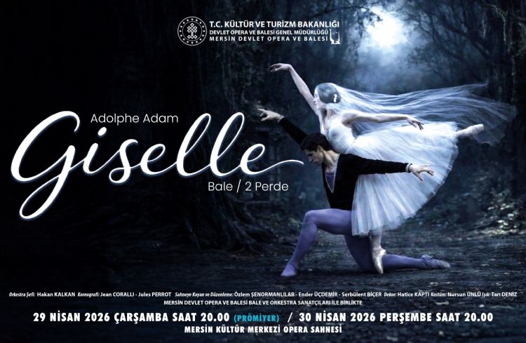 Giselle, Mersin�de pr�miyer yap�yor